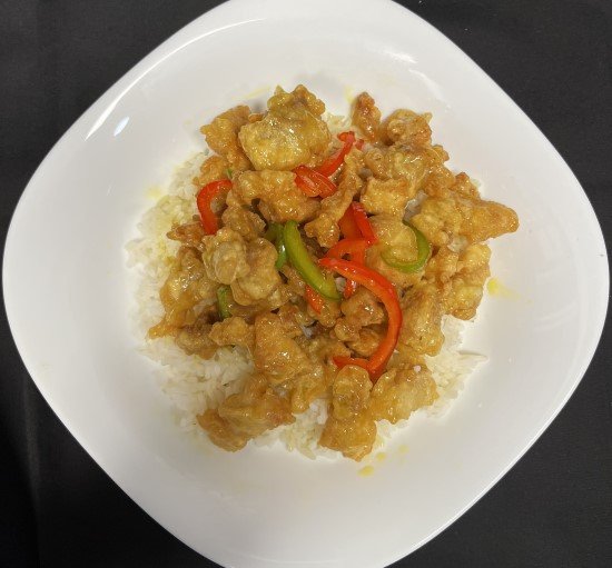 Pineapple Chicken with Rice